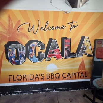 Big Lee’s Barbecue - Entrance sign - Barbeque Near Me - Ocala, Florida
