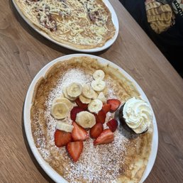 Savory and sweet Dutch pancakes Savory and sweet Dutch pancakes