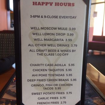 The Pour House - HH Menu - New American Near Me - Chico, California