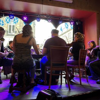 Hootananny - About 5 more musicians joined in since this shot was taken. - Music Venues Near Me - Inverness, HLD Hootananny - About 5 more musicians joined in since this shot was taken. - Music Venues Near Me - Inverness, HLD