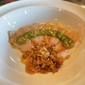 Namisen Sushi - Yellowtail Carpaccio Special - Japanese Near Me - Chatsworth, California Namisen Sushi - Yellowtail Carpaccio Special - Japanese Near Me - Chatsworth, California