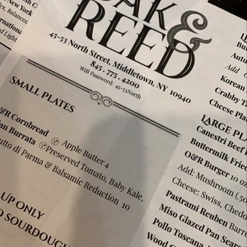 Oak & Reed - Beer Bar Near Me - Middletown, New York Oak & Reed - Beer Bar Near Me - Middletown, New York