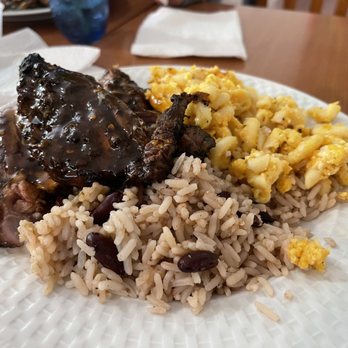 B&L Carribean Restaurant - Large Jerk Chicken with 2 Side Platter - Caribbean Near Me - Carlisle, Pennsylvania B&L Carribean Restaurant - Large Jerk Chicken with 2 Side Platter - Caribbean Near Me - Carlisle, Pennsylvania