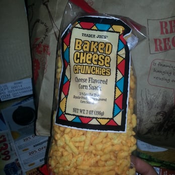 Trader Joe's - Baked cheese crunchies. $1.99 - Grocery Near Me - Stockton, California Trader Joe's - Baked cheese crunchies. $1.99 - Grocery Near Me - Stockton, California