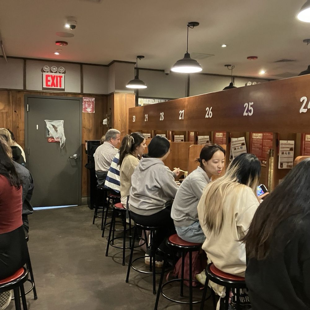ICHIRAN - Times Square - Dining area - Ramen Near Me - New York, New York