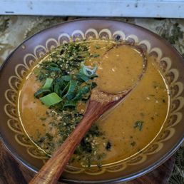 Red Lobster Mushroom Curry Soup