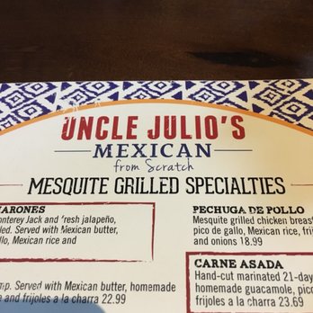 Uncle Julio's - Tex-Mex Near Me - Columbia, Maryland Uncle Julio's - Tex-Mex Near Me - Columbia, Maryland