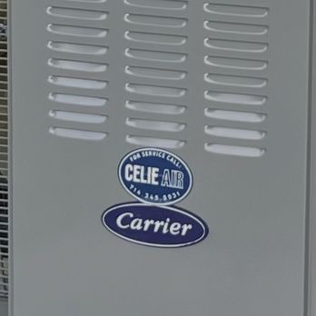 Celie Air - Dustin Celie put a Carrier logo on a Non-Carrier unit. This illegal system was removed, replaced at our cost. - Heating & Air Conditioning/HVAC Near Me