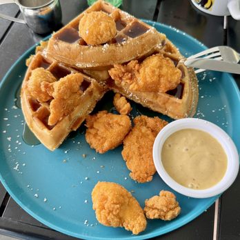 Waffle Monkey - "Chicken and Waffles" - Breakfast & Brunch Near Me - Bonita Springs, Florida