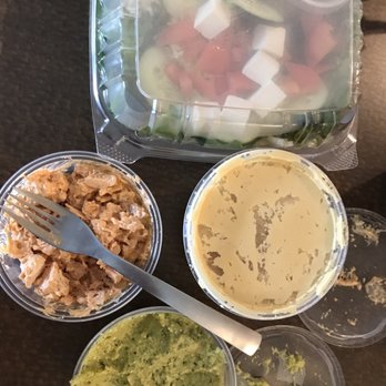 Phat Bites - Spinach feta hummus, ranch hummus, buffalo chicken, andy's orbit salad. - Coffee & Tea Near Me - Nashville, Tennessee