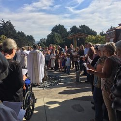 St John's Episcopal Church - Outdoor baptisms.