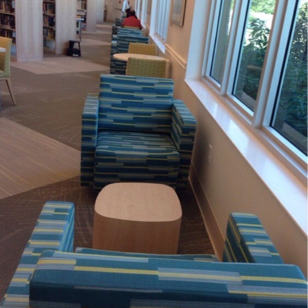 Boca Raton Public Library - Comfy seating along perimeter of entire library. Great areas to read in. - Libraries Near Me - Boca Raton, Florida