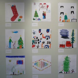 Weihnachtspark St.Claraspital - Eine kleine Auswahl der vielen Kinderbilder