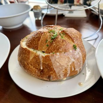Fog Harbor Fish House - Clam chowder bread bowl - Seafood Near Me - San Francisco, California