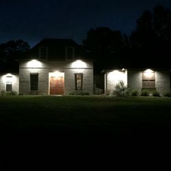 Apex Electric - Soffit lighting we installed.