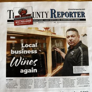 199 Winery - 199 Winery "Wines" on Main St. in Azle TX! - Wine Tasting Room Near Me - Azle, Texas