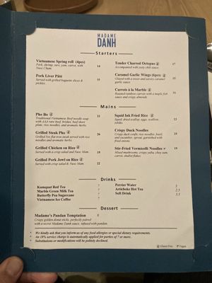 Menu photo 4 Madame Danh  Vancouver, BC