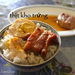 Chez Tri - Porc au Caramel Vietnamien / Thit kho trung