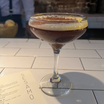 Sesamo - Tiramisu espresso martini - Italian Near Me - New York, New York Sesamo - Tiramisu espresso martini - Italian Near Me - New York, New York
