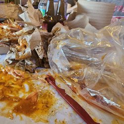 The Crab Bucket - Crab leg remains