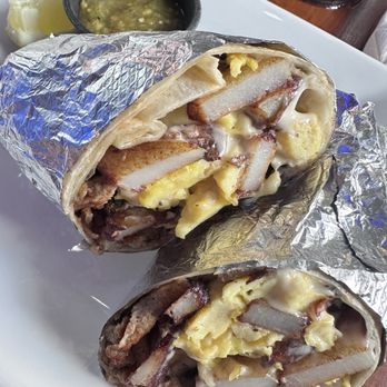 Chapin's Cafe - Breakfast Burrito $10 (06/2025) - Seafood Near Me - New Orleans, Louisiana