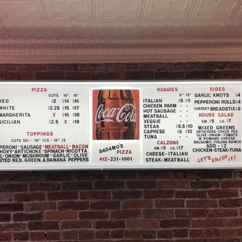 Badamo's Pizza - Pizza Near Me - Pittsburgh, Pennsylvania Badamo's Pizza - Pizza Near Me - Pittsburgh, Pennsylvania