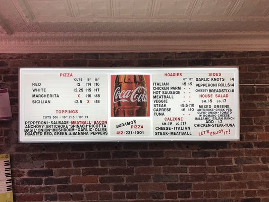 Menu photo 5 Badamo's Pizza Pittsburgh, PA