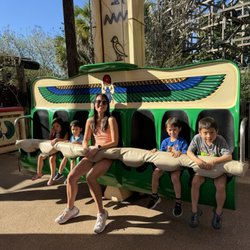Beetle Bounce - I volunteered to sit with the kids. No other kids wanted to join our group.