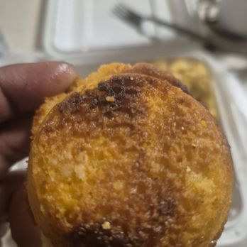 Simply Soulful - Cornbread so hard you can throw it against the wall and it will put a hole in the wall - Desserts Near Me - Seattle, Washington