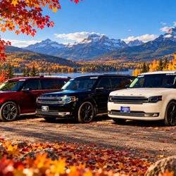 Good Vibe Rides - Good Vibe Rides Ford Flex Fleet during Autumn
