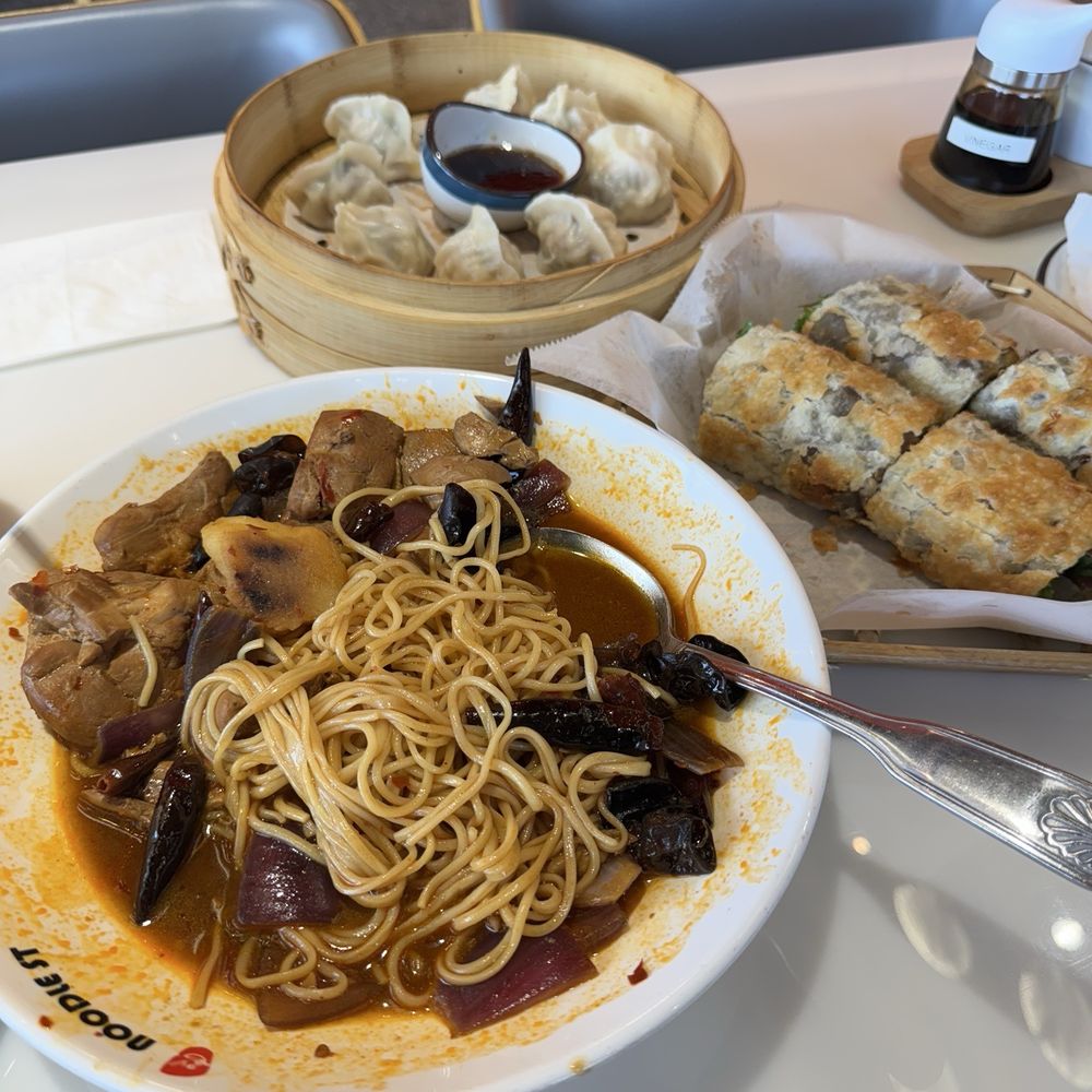 Noodle St - Beef pancake, Savory Braised Chicken Noodle Shrimp and Pork - Noodles Near Me - Eastvale, California Noodle St - Beef pancake, Savory Braised Chicken Noodle Shrimp and Pork - Noodles Near Me - Eastvale, California