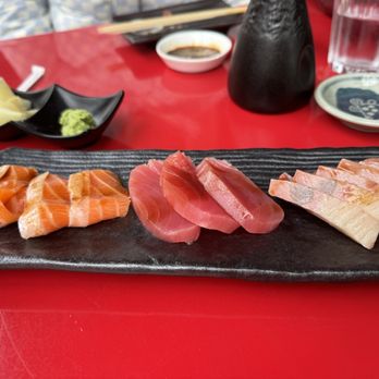 Bubu - Sashimi - salmon, tuna and albacore - Sushi Bars Near Me - San Francisco, California