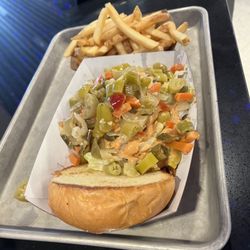 Burgers & Dreams - Double with liked in added giardiniera