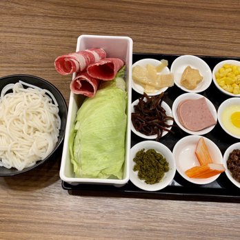 Dagu Rice Noodle - Ingredients for the soup. - Noodles Near Me - Edmonton, Alberta