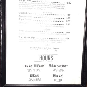 Novel Ice Cream - Menu outside of their store - Desserts Near Me - Phoenix, Arizona Novel Ice Cream - Menu outside of their store - Desserts Near Me - Phoenix, Arizona