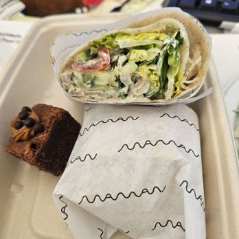 maman - Nutella Brownies and lalita's garden wrap - Bakeries Near Me - New York, New York