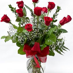 Aliso Viejo Florist - Premium Dozen Red Roses