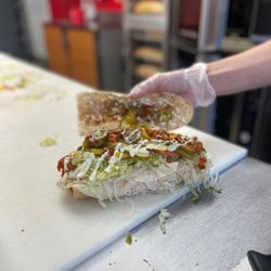 Jersey Giant Subs - 10. Half The Best Turkey and Cheese everything everything