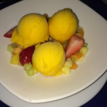 Narcoossee's - Mango sorbet. - New American Near Me - Lake Buena Vista, Florida Narcoossee's - Mango sorbet. - New American Near Me - Lake Buena Vista, Florida