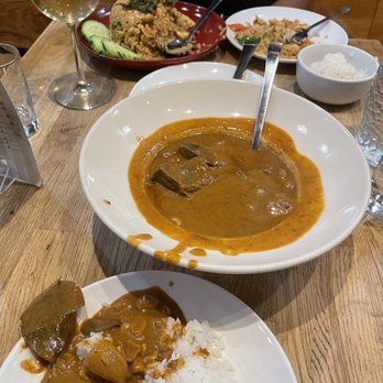 Super Thai Cuisine - Basil fried rice, massamum short rib curry - Thai Near Me - Austin, Texas Super Thai Cuisine - Basil fried rice, massamum short rib curry - Thai Near Me - Austin, Texas