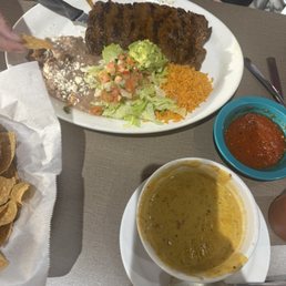 Carne Asada Plate