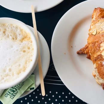 Bakery Lorraine - Cappuccino and Almond Croissant - Bakeries Near Me - Austin, Texas Bakery Lorraine - Cappuccino and Almond Croissant - Bakeries Near Me - Austin, Texas