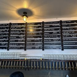 The Crafty Fox Ale House - So many taps!