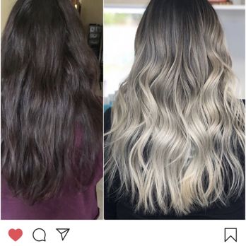 Salon V - Ash blonde balayage dark to light - Hair Stylists Near Me - Bellevue, Washington Salon V - Ash blonde balayage dark to light - Hair Stylists Near Me - Bellevue, Washington