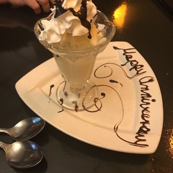 Brazil Express Grill - Anniversary dessert - Brazilian Near Me - Schaumburg, Illinois