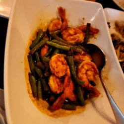 The Thai Cuisine Restaurant - Pad pil khing goong (shrimp)