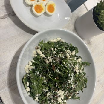 Pura Vida Miami - JEN'S HERB + SOFT BOILED EGGS SIDE - Breakfast & Brunch Near Me - Dania Beach, Florida Pura Vida Miami - JEN'S HERB + SOFT BOILED EGGS SIDE - Breakfast & Brunch Near Me - Dania Beach, Florida