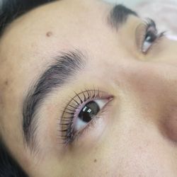 Keratin lash lift