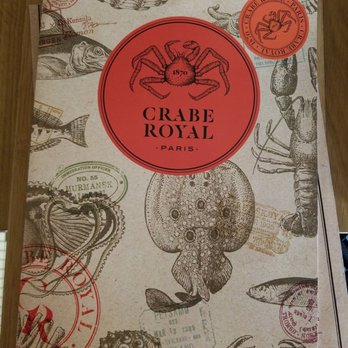 Crabe Royal - Menu - Seafood Near Me - Paris, 75