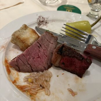 Churrascaria Plataforma - Pork & Steaks (sorry for messy plate photo) - Brazilian Near Me - New York, New York